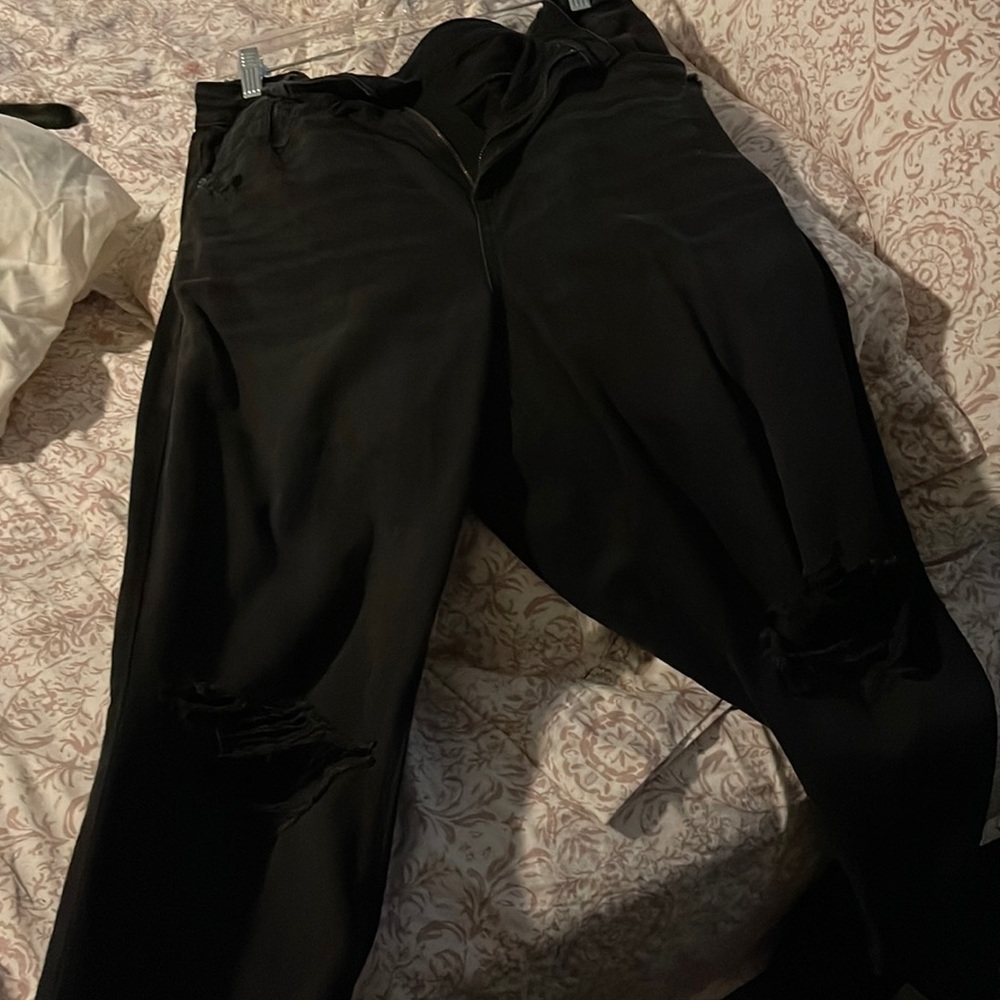 American eagle outfitters high waisted straight jeans , size 16